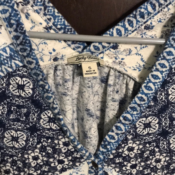 Lucky Brand Button Up Tee - Picture 2 of 3